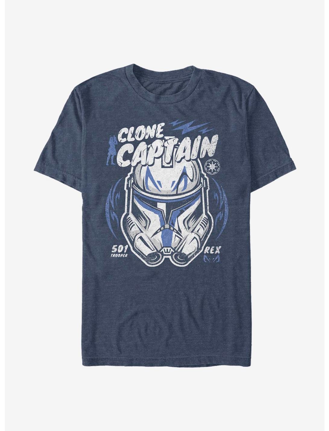 Star Wars The Clone Wars Clone Captain T-Shirt