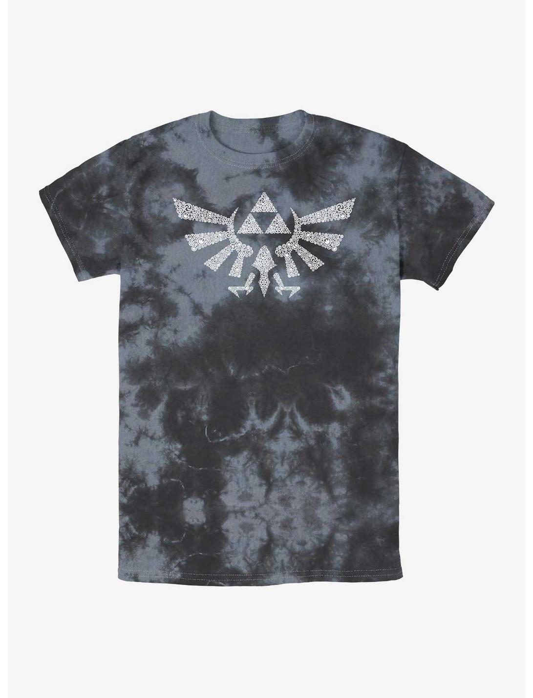Nintendo The Legend of Zelda Hyrule Crest Crest Tie-Dye T-Shirt