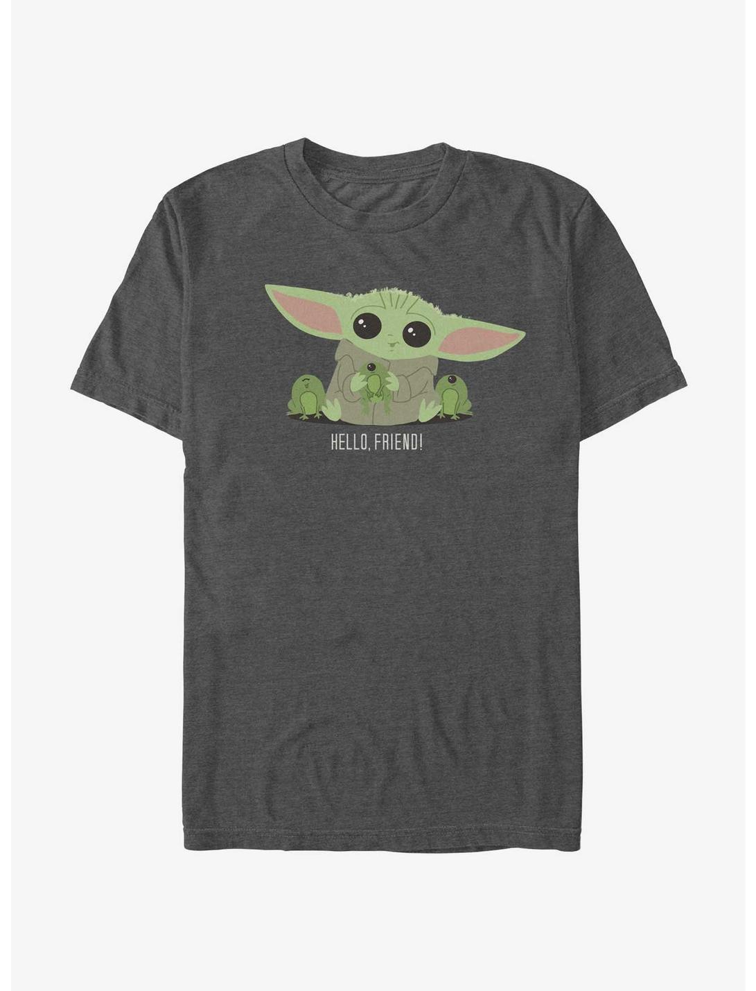 Star Wars The Mandalorian Hello Friend Grogu T-Shirt