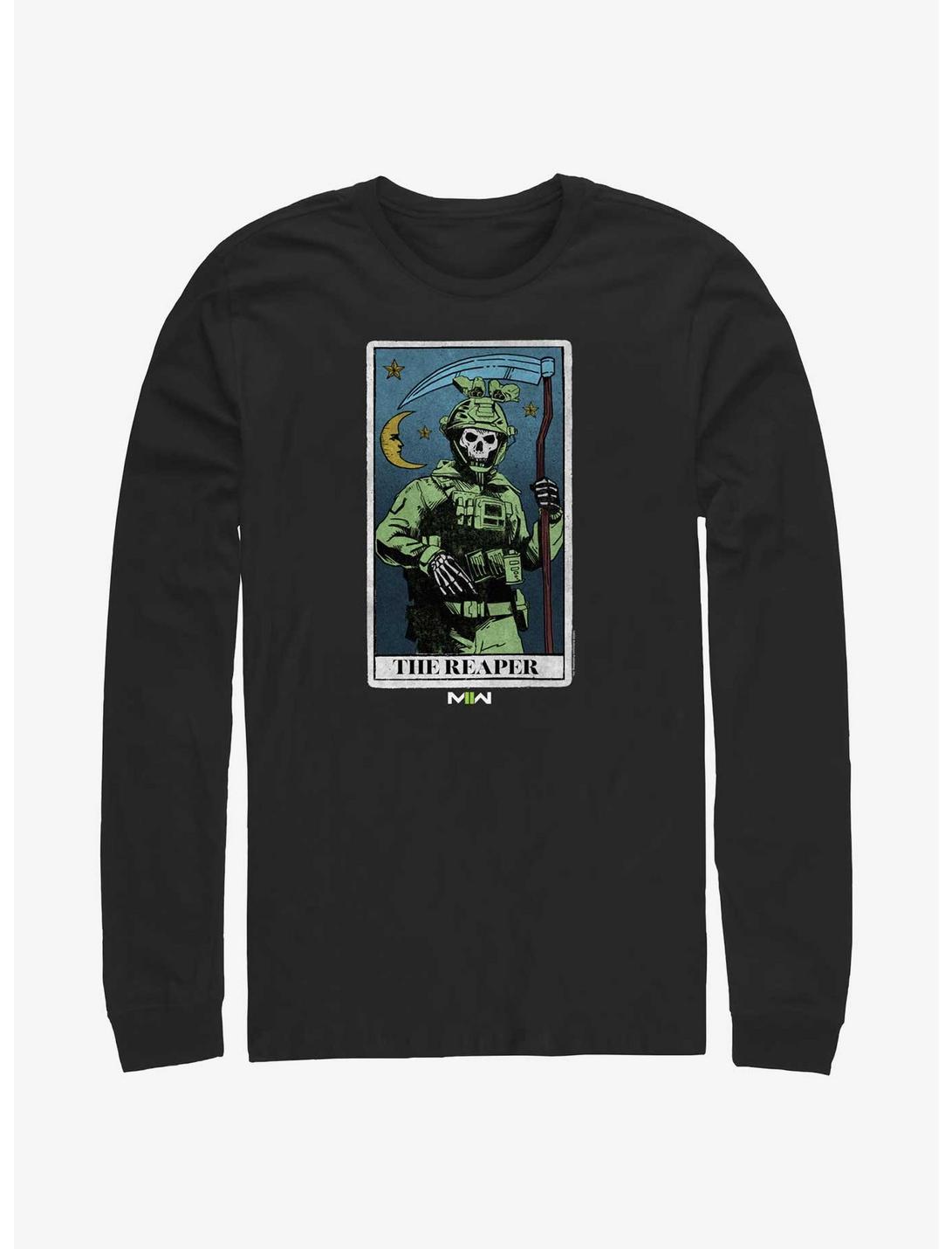 Call of Duty The Reaper Card Long-Sleeve T-Shirt