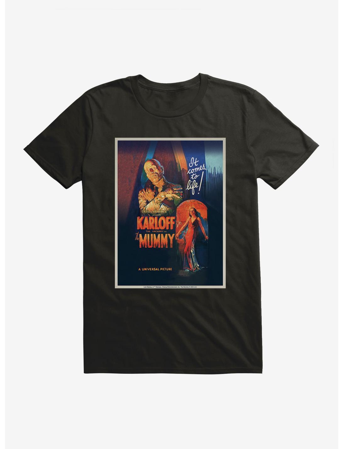 Universal Monsters The Mummy Laemmle Movie Poster T-Shirt