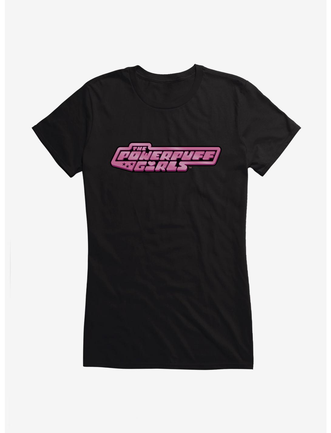 Powerpuff Girls Logo Filled Girls T-Shirt