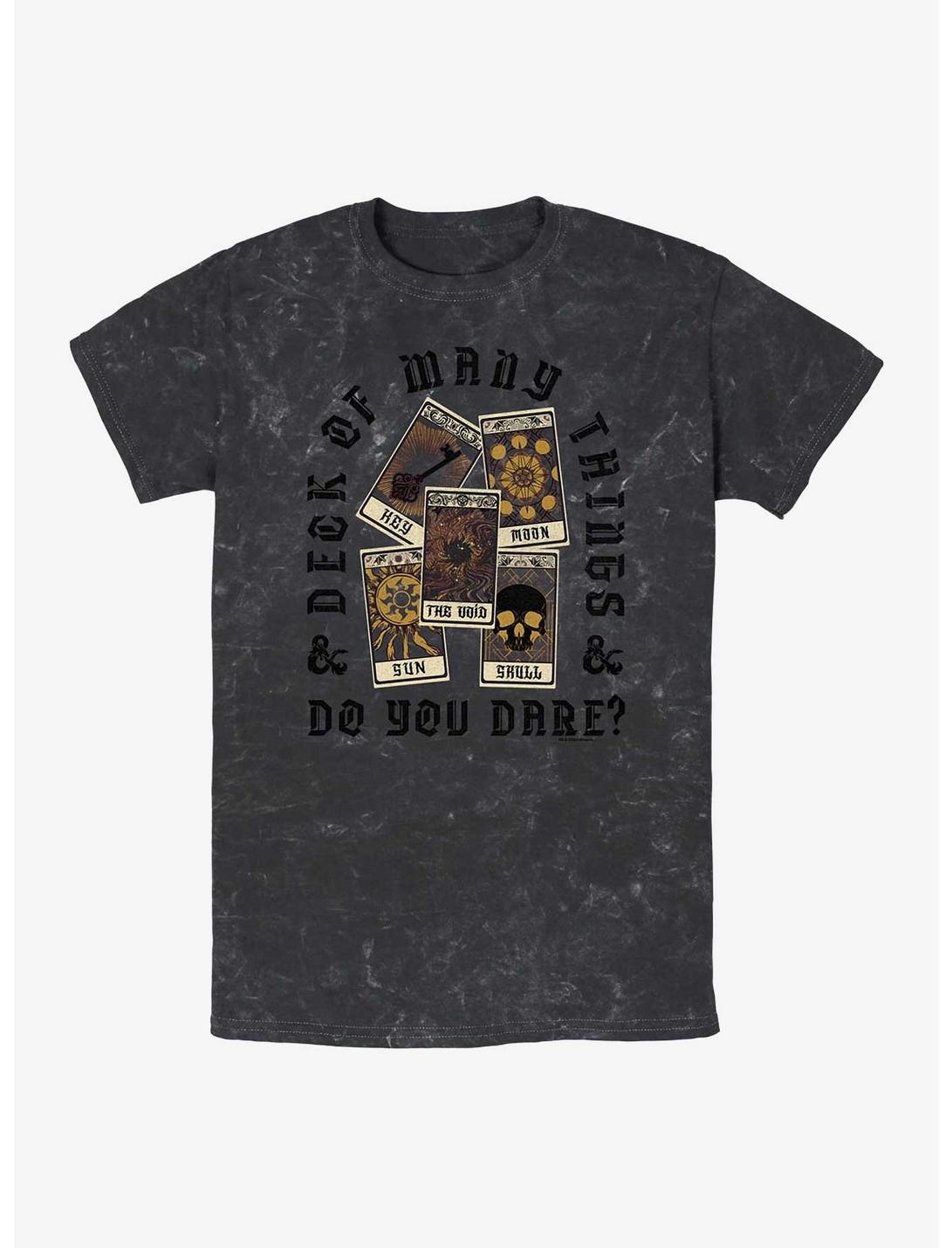 Dungeons & Dragons Deck Of Many Things Mineral Wash T-Shirt