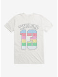 Doctor Who Thirteenth Doctor Time Lord 13 Rainbow T-Shirt