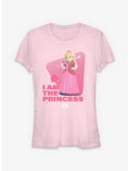The Super Mario Galaxy Movie Peach I Am The Princess Girls T-Shirt